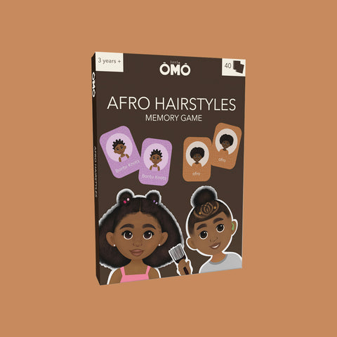 Afro Hairstyles Memory Game