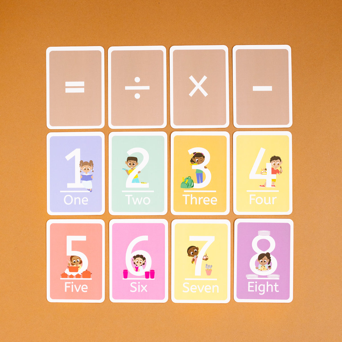 Numbers flashcards